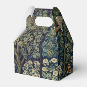 William Morris Pheasant Bird Tree Woodland Favor Box