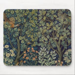 William Morris Pheasant Bird Tree Woodland Mouse Pad<br><div class="desc">This elegant old world rich botanical tapestry of pheasants in a woodland is based on the William Morris and John Dearle pheasant tapestry pattern,  a classic antique old world arts and crafts style design in the Victorian era. Pheasants are resting on high tree branches.</div>