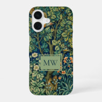 William Morris Pheasant Custom Monogram