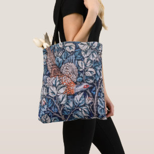 William Morris Pheasant Tote Bag