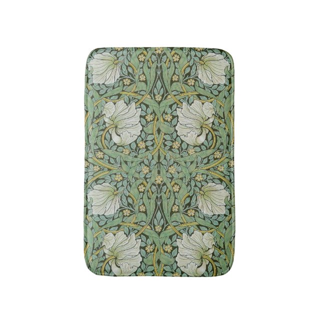 William Morris - Pimpernel Bath Mat (Front Vertical)