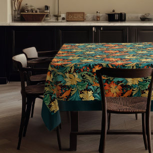 William Morris Pimpernel colorful vibrant colors Tablecloth