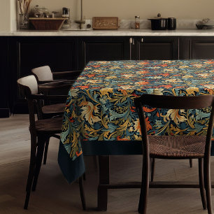 William Morris Pimpernel colorful vibrant colors Tablecloth