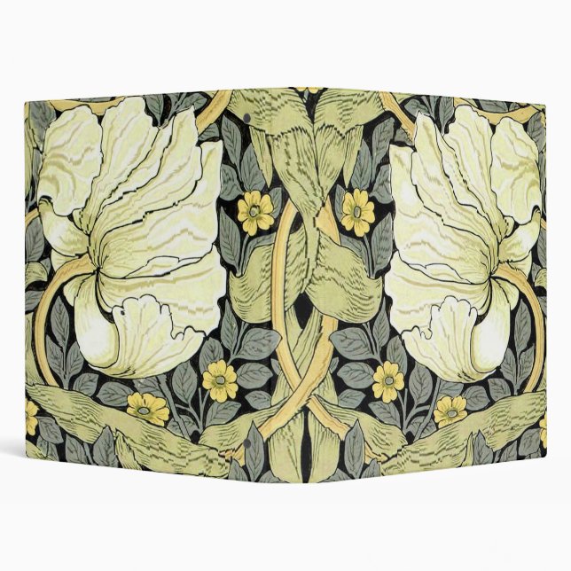 William Morris Pimpernel Floral Wallpaper Binder (Background)