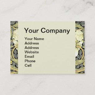 William Morris Pimpernel Floral Wallpaper Business Card