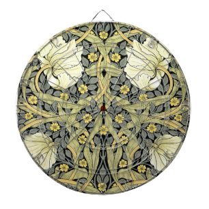William Morris Pimpernel Floral Wallpaper Dartboard