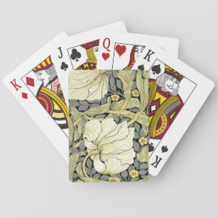 William Morris Pimpernel Floral Wallpaper Playing Cards