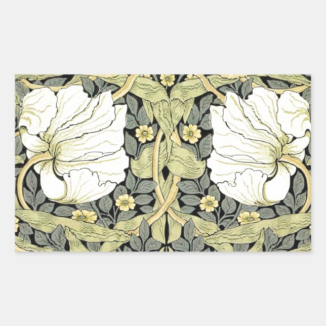 William Morris Pimpernel Floral Wallpaper Sticker (Front)