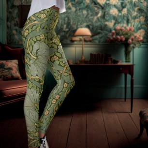 William Morris Pimpernel Leggings Motifs Vintages