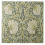 William Morris Pimpernel Matching Repeat Design Tile<br><div class="desc">Pimpernel is one of the most Art Nouveau of all of the William Morris designs. We have slightly modified this one so the pattern will match if you want to use them in a group. You can see how a group of these Pimpernel tiles will look on a wall or...</div>