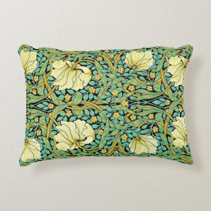 William Morris Pimpernel Mission Style Accent Pillow