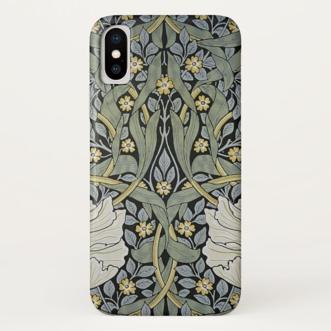 William Morris - Pimpernel  Pattern Design Case-Mate iPhone Case (Back)