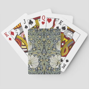 William Morris - Pimpernel Pattern Design Playing Cards