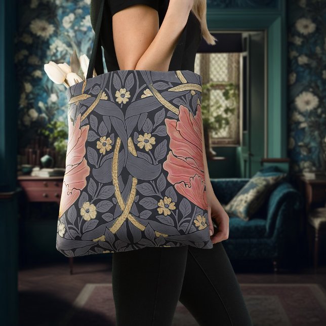 William Morris Pimpernel Sac fourre-tout Motif Vin (Créateur téléchargé)
