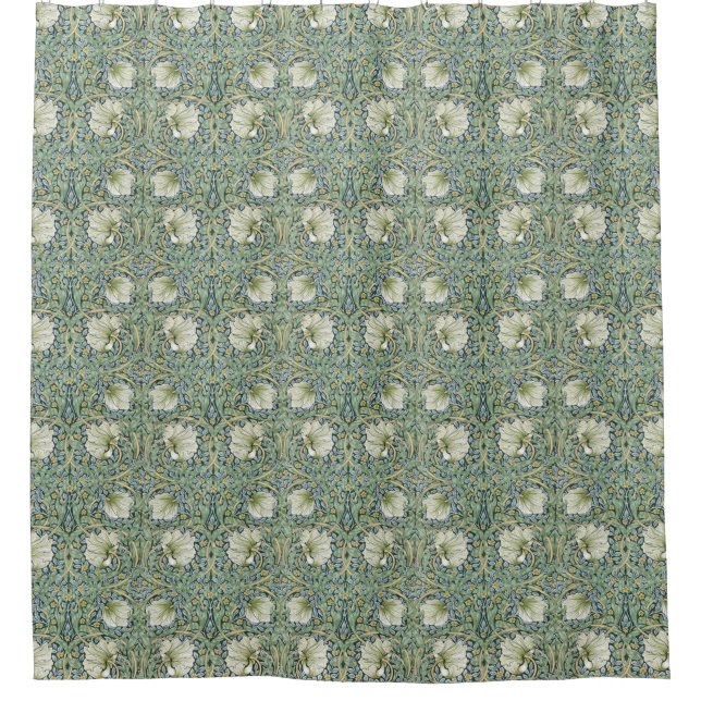 William Morris Pimpernel Shower Curtain (Front)