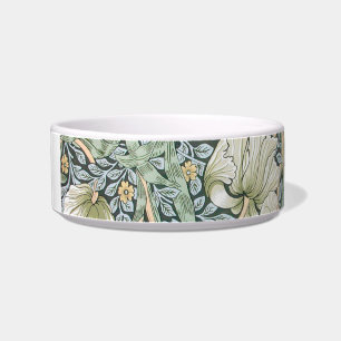 William Morris Pimpernel Tulips Botanical Art Bowl