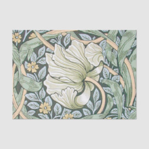 William Morris Pimpernel Tulips Botanical Art Tissue Paper