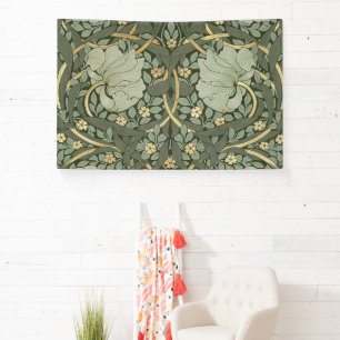 William Morris Pimpernel Vintage Pattern Banner