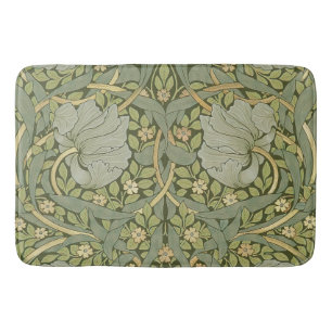 William Morris Pimpernel Vintage Pattern Bath Mat