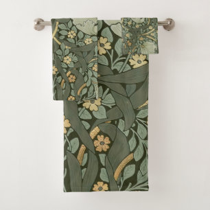 William Morris Pimpernel Vintage Pattern Bath Towe Bath Towel Set