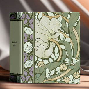 William Morris Pimpernel Vintage Pattern Binder