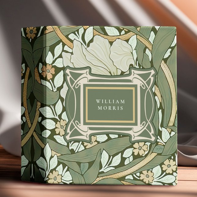 William Morris Pimpernel Vintage Pattern Binder (Creator Uploaded)