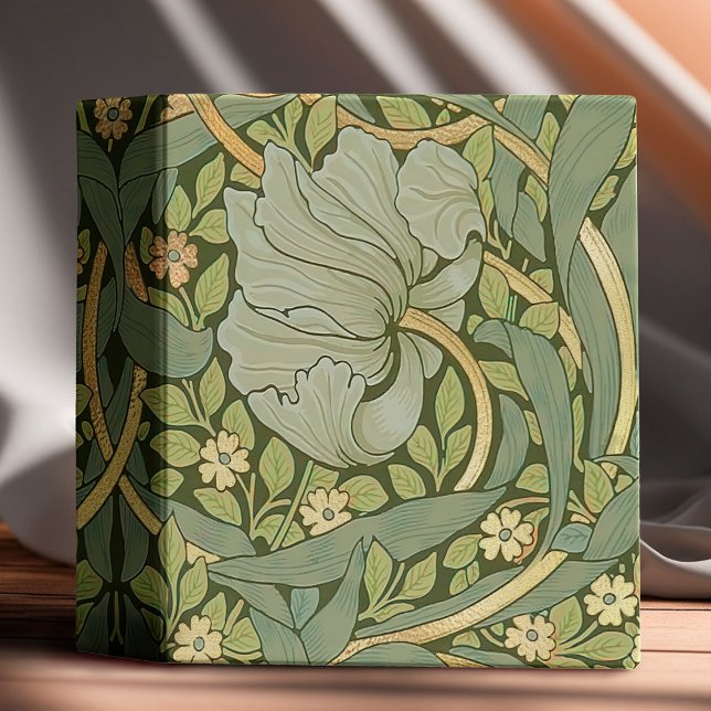 William Morris Pimpernel Vintage Pattern Binder (Creator Uploaded)