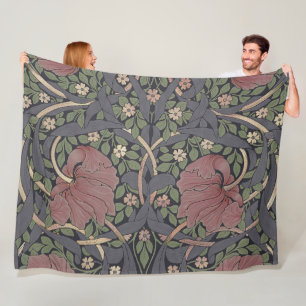 William Morris Pimpernel Vintage Pattern Fleece Bl