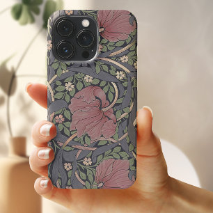 William Morris Pimpernel Vintage Pattern iPhone Ca 13 Pro Case