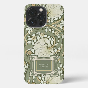 William Morris Pimpernel Vintage Pattern iPhone 13 Pro Case