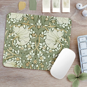 William Morris Pimpernel Vintage Pattern Mouse Pad
