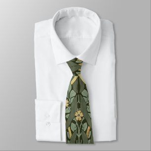 William Morris Pimpernel Vintage Pattern Neck Tie