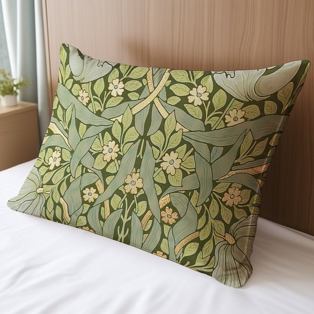 William Morris Pimpernel Vintage Pattern Pillowcase (Creator Uploaded)