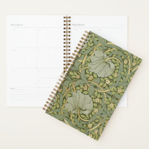 William Morris Pimpernel Vintage Pattern Planner