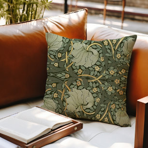 William Morris Pimpernel Vintage Pattern Throw Pil Throw Pillow