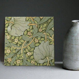 William Morris Pimpernel Vintage Pattern Tile