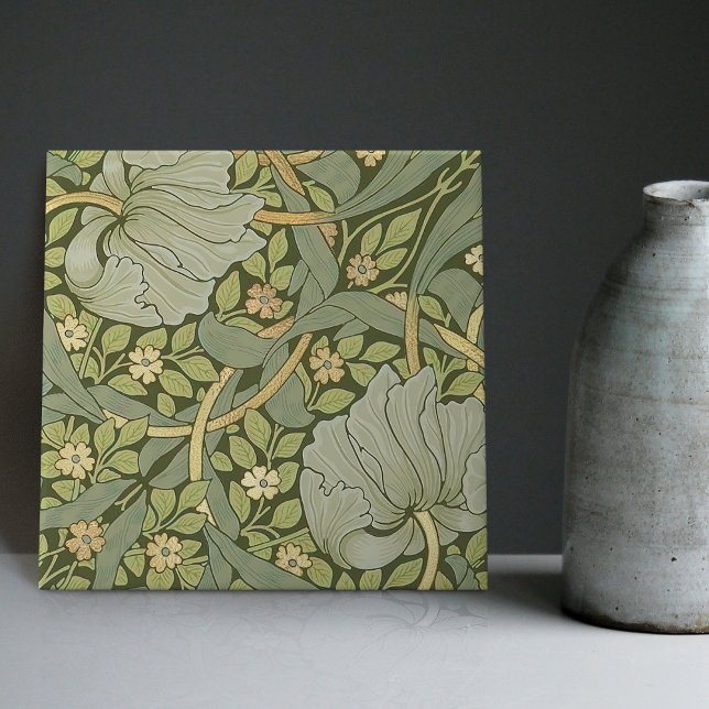 William Morris Pimpernel Vintage Pattern Tile (Creator Uploaded)