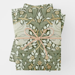 William Morris Pimpernel Vintage Pattern Wrapping  Wrapping Paper Sheet