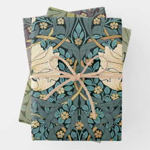 William Morris Pimpernel Vintage Pattern Wrapping  Wrapping Paper Sheet