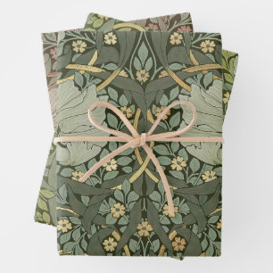 William Morris Pimpernel Vintage Pattern Wrapping  Wrapping Paper Sheet