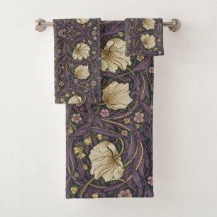 William Morris Pimpernel Vintage Pre-Raphaelite Bath Towel Set