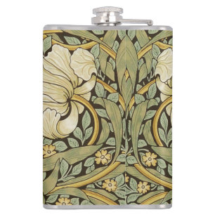 William Morris Pimpernel Vintage Pre-Raphaelite Hip Flask