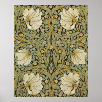 William Morris Pimpernel Vintage Pre-Raphaelite