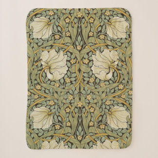 William Morris Pimpernel Vintage Pre-Raphaelite Sherpa Blanket