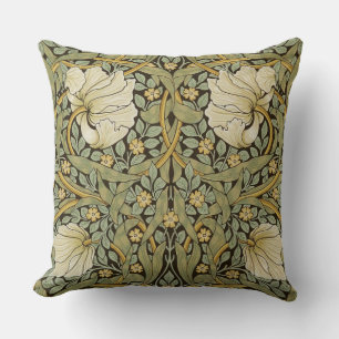 William Morris Pimpernel Vintage Pre-Raphaelite Throw Pillow