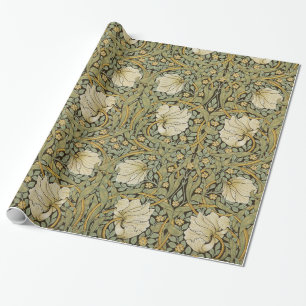 William Morris Pimpernel Vintage Pre-Raphaelite Wrapping Paper