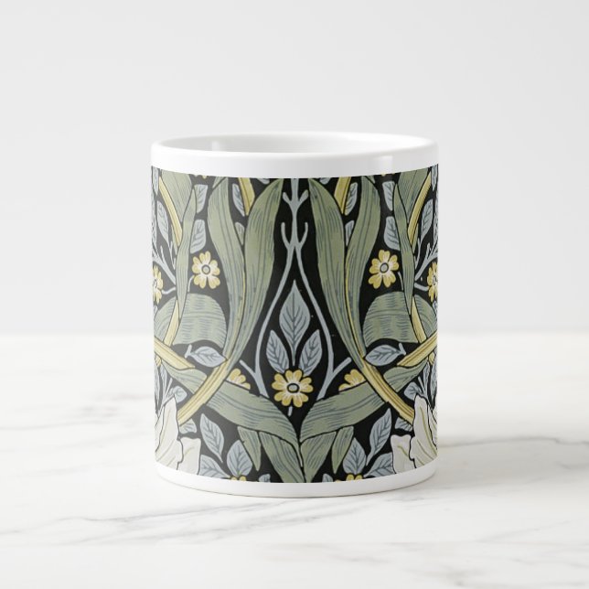 William Morris - Pimpernel  Wallpaper Design Large Coffee Mug (Front)