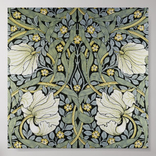 William Morris - Pimpernel  Wallpaper Design Poster