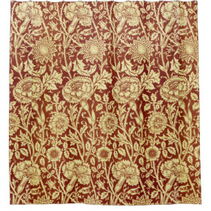 William Morris Pinks Red and White