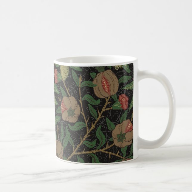 William Morris Pomegranate Classic Fruit Coffee Mug (Right)